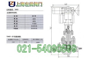 电动高压调节阀T968Y